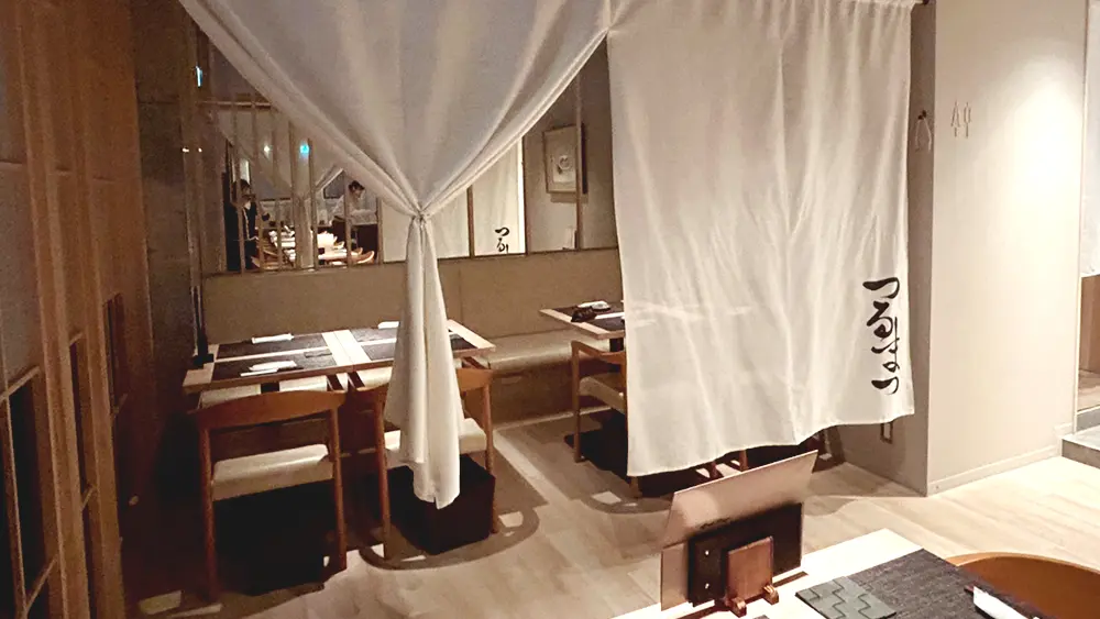 半個室席　写真