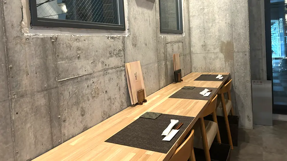 カウンター席　写真