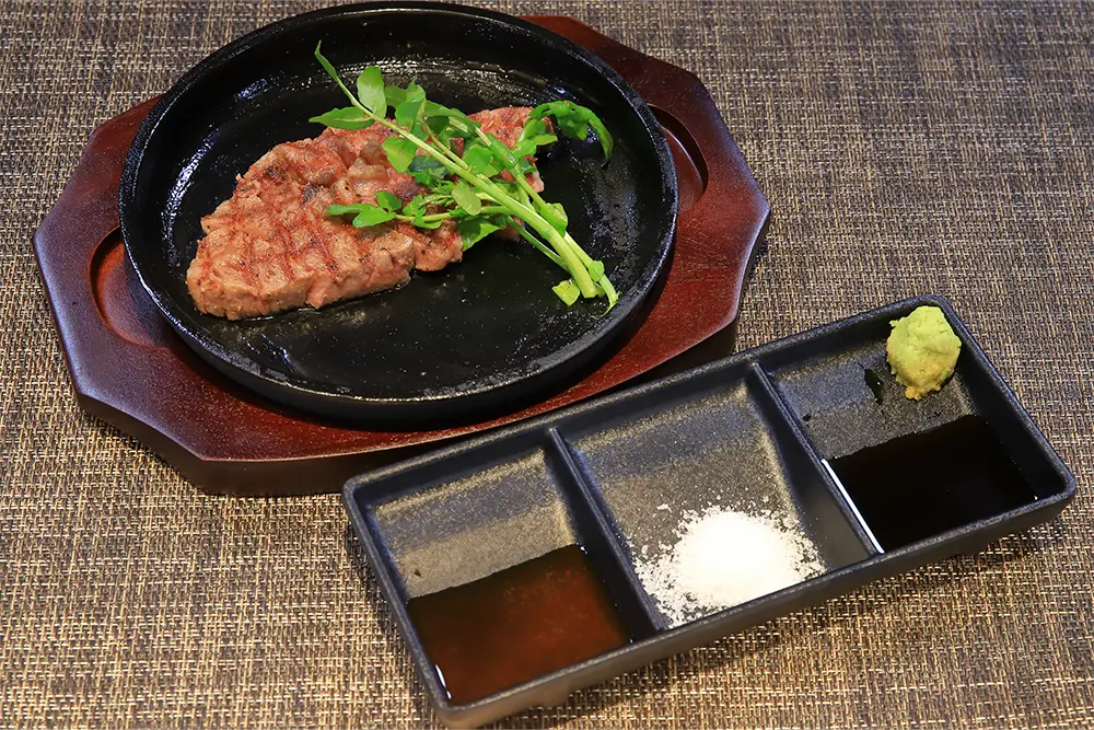 A5ランク 黒毛和牛ヒレステーキ　写真